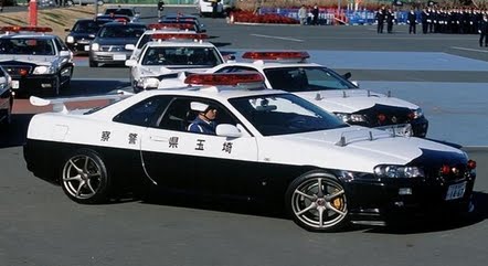 auto patrulla de Japón