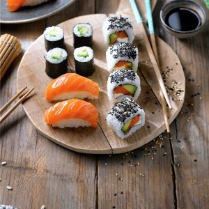 Maneras básicas de comer sushi