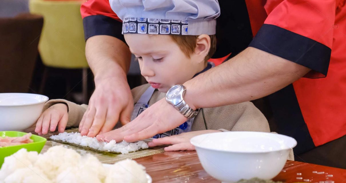 receta de sushi para niños