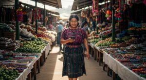 Mujer guatemalteca emprendedora