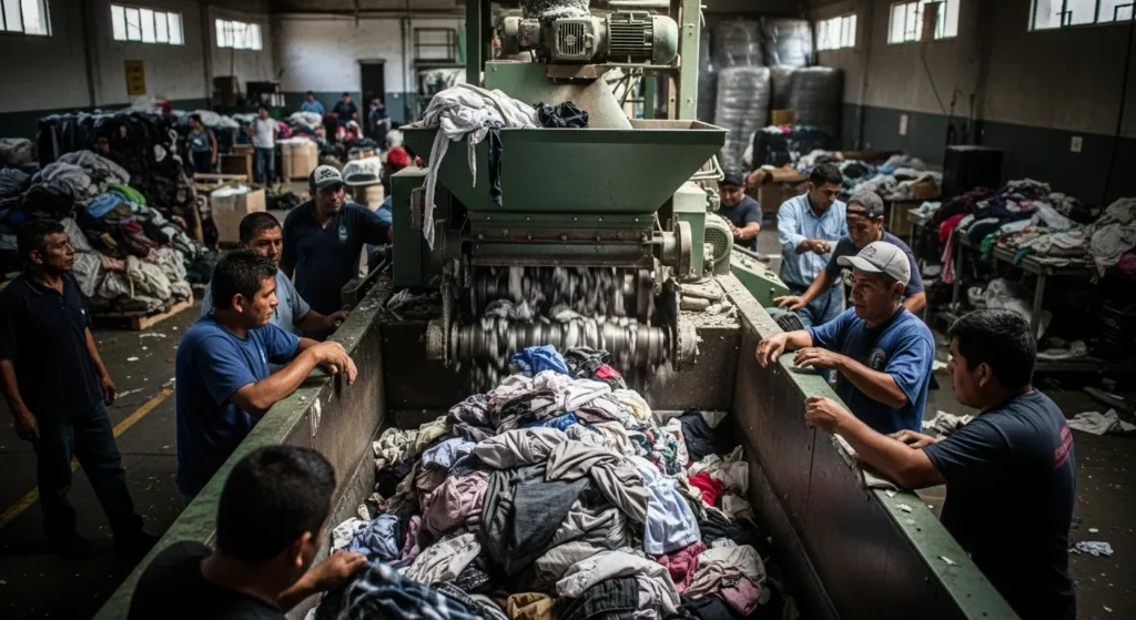 Recicladora de textiles